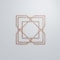 Ekena Millwork Large Lakewood Decorative Fretwork Wood Wall Panels, Cherry, 23 3/8"W x 23 3/8"H x 3/8"T WALW24X24X0375LWDCH - alternate 2